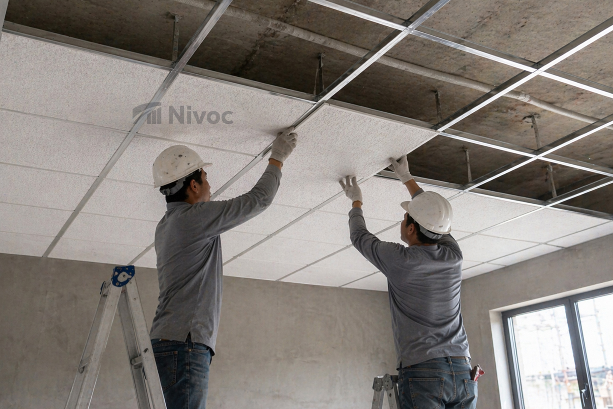 Gypsum Ceiling Tiles
